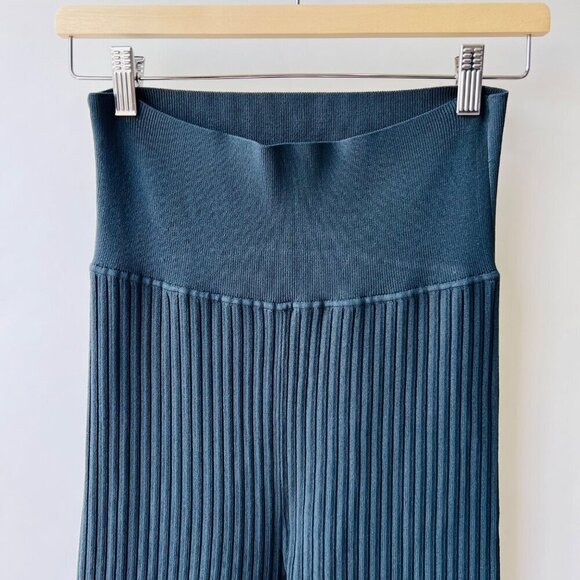 MM Lafleur Finley Jardigan ribbed knit stretch pants, green, Size XL L73 - Picture 6 of 10